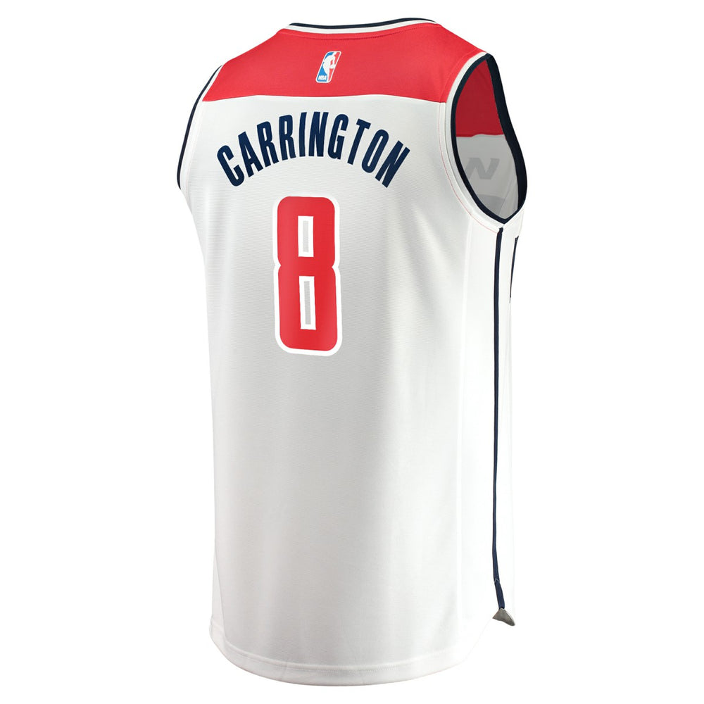 Carlton Carrington Washington Wizards Fast Break Replica Player Jersey Association Edition White - NBA