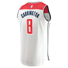 Carlton Carrington Washington Wizards Fast Break Replica Player Jersey Association Edition White - NBA