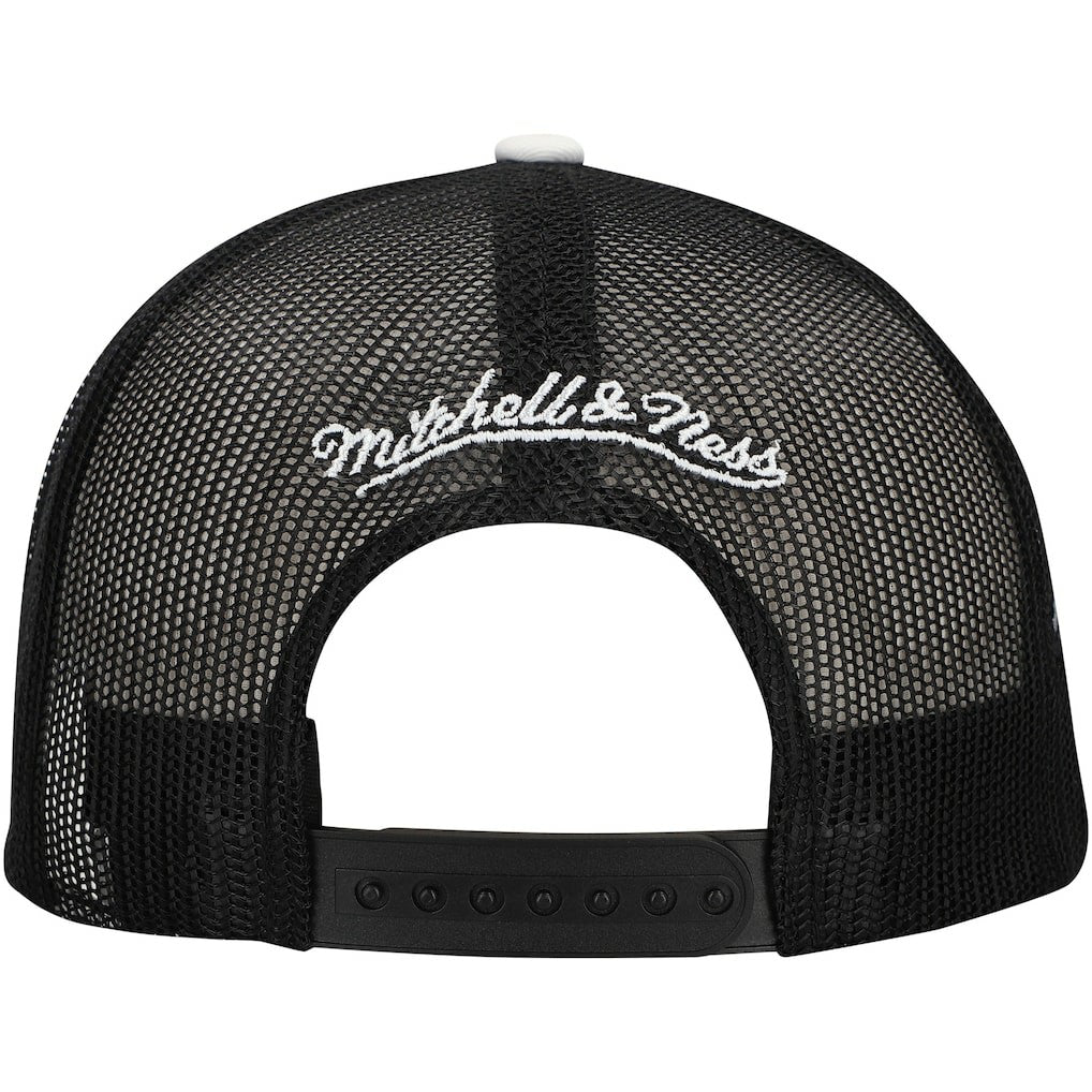 Brooklyn Nets Roper Trucker Snapback Hat Black - NBA