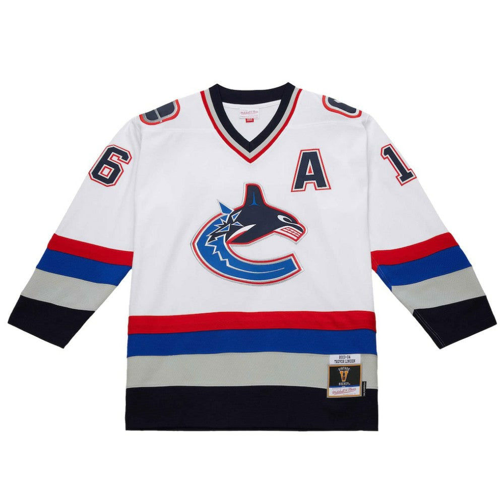 Trevor Linden Vancouver Canucks 2003-04 Power Play Jersey - White - NHL