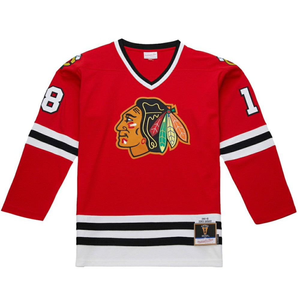 Denis Savard Chicago Blackhawks 1980-81 Power Play Jersey - Scarlet - NHL