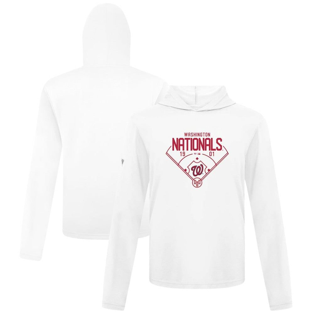 Washington Nationals Levelwear Anthem Home Field Pullover Hoodie - MLB