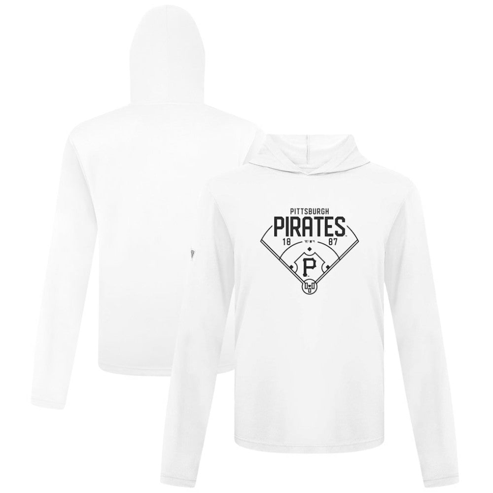 Pittsburgh Pirates Levelwear Anthem Home Field Pullover Hoodie - MLB