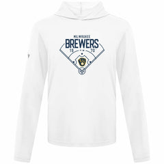 Milwaukee Brewers Levelwear Anthem Home Field Pullover Hoodie - MLB