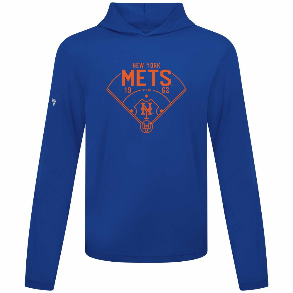 New York Mets Levelwear Anthem Home Field Pullover Hoodie - MLB