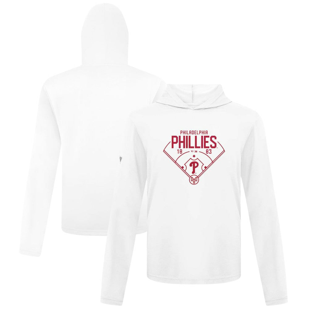 Philadelphia Phillies Levelwear Anthem Home Field Pullover Hoodie - MLB