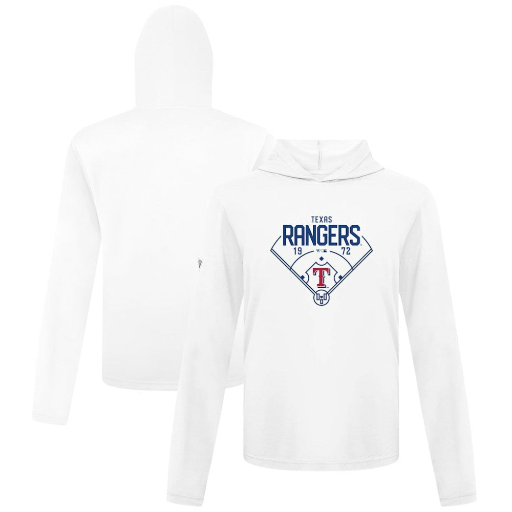 Texas Rangers Levelwear Anthem Home Field Pullover Hoodie - MLB