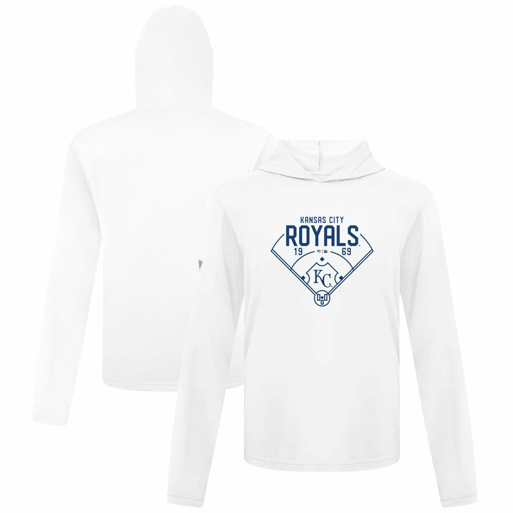 Kansas City Royals Levelwear Anthem Home Field Pullover Hoodie - MLB