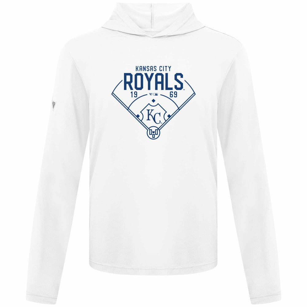 Kansas City Royals Levelwear Anthem Home Field Pullover Hoodie - MLB