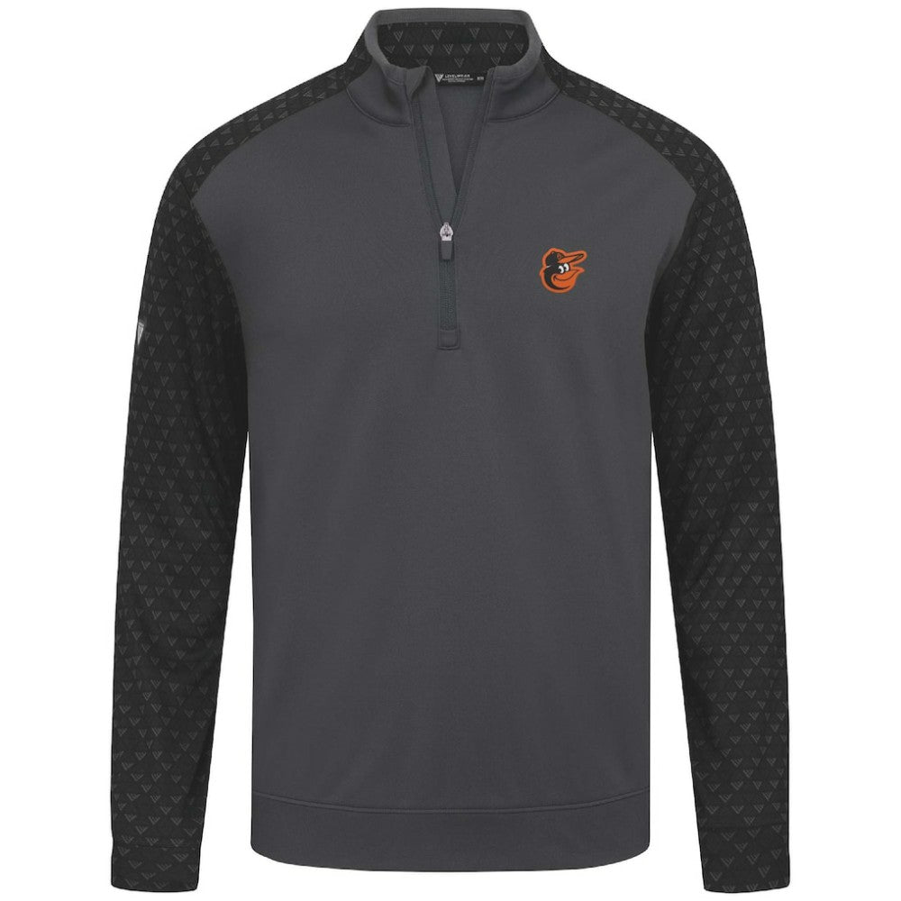 Baltimore Orioles Levelwear Aztec Insignia 2.0 Quarter-Zip Pullover Top - MLB