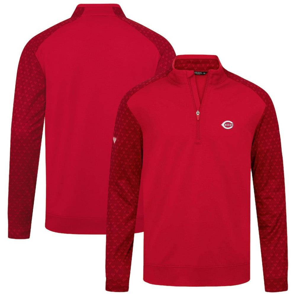 Cincinnati Reds Levelwear Aztec Insignia 2.0 Quarter-Zip Pullover Top - MLB