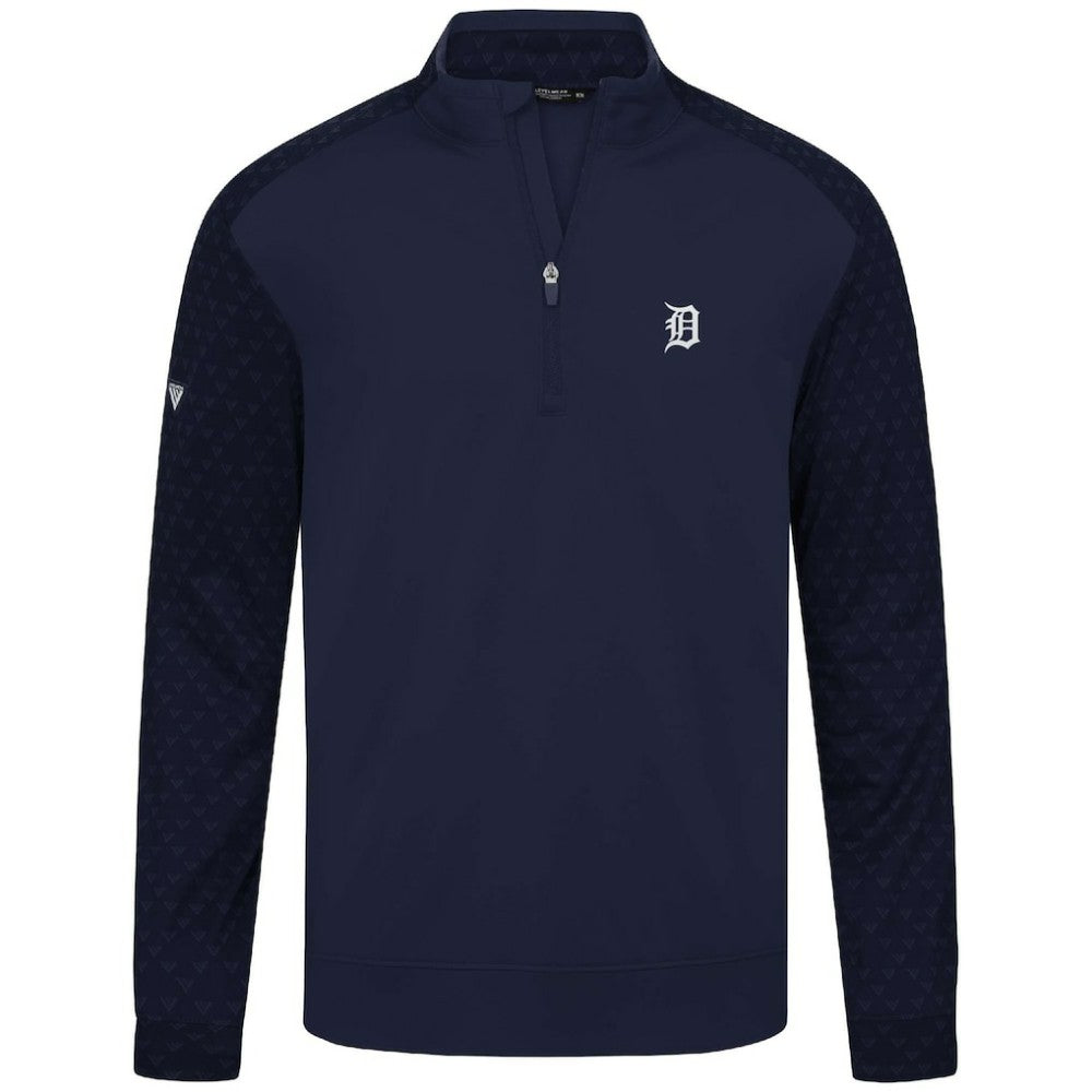 Detroit Tigers Levelwear Aztec Insignia 2.0 Quarter-Zip Pullover Top - MLB