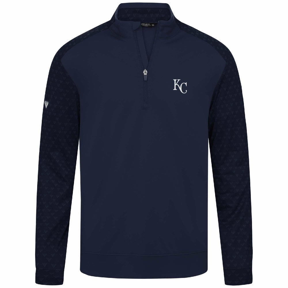 Kansas City Royals Levelwear Aztec Insignia 2.0 Quarter-Zip Pullover Top - MLB