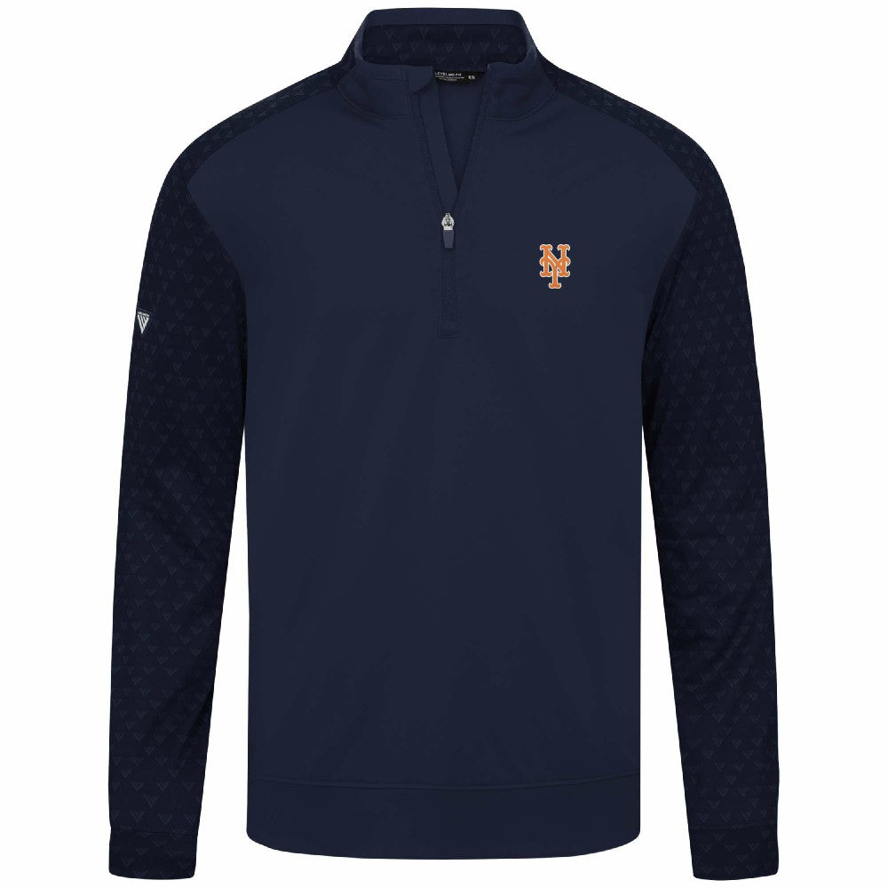 New York Mets Levelwear Aztec Insignia 2.0 Quarter-Zip Pullover Top - MLB