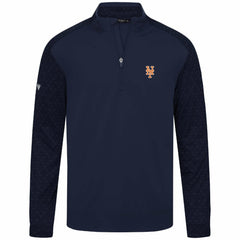 New York Mets Levelwear Aztec Insignia 2.0 Quarter-Zip Pullover Top - MLB