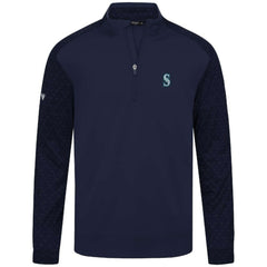 Seattle Mariners Levelwear Aztec Insignia 2.0 Quarter-Zip Pullover Top - MLB