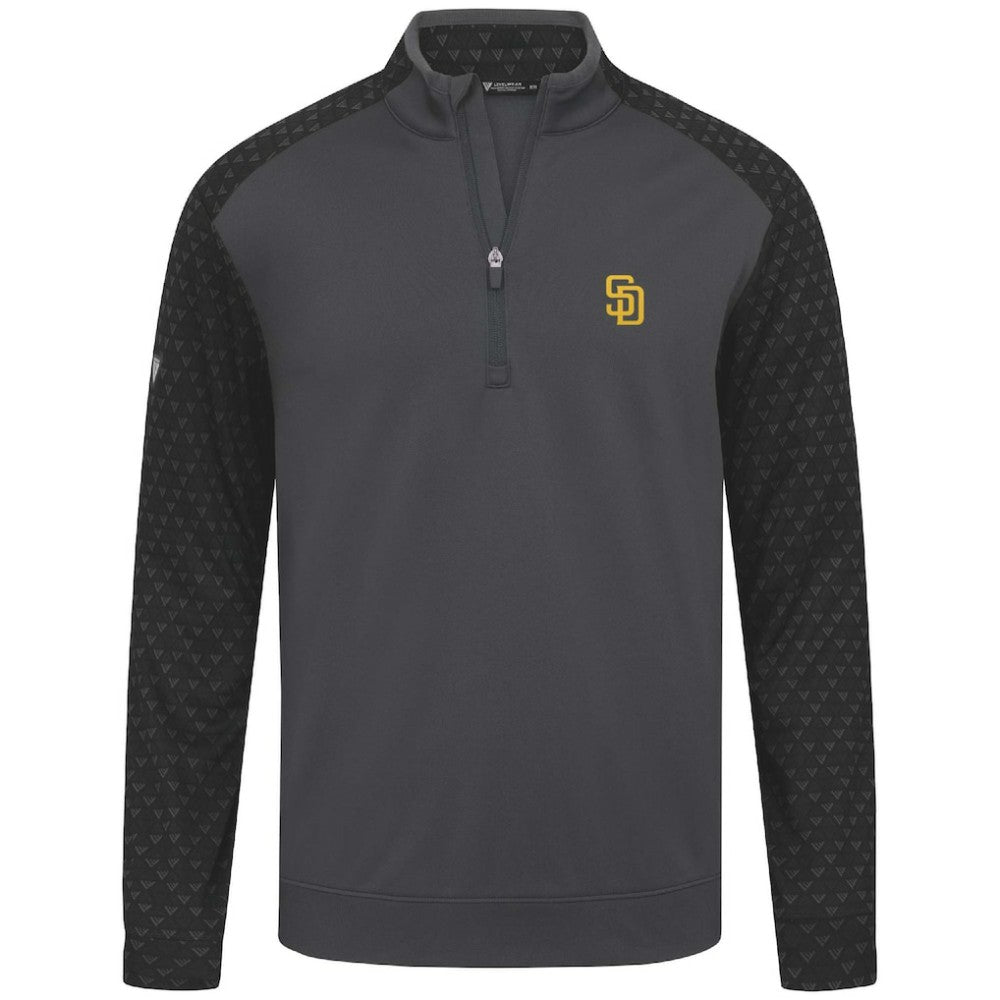San Diego Padres Levelwear Aztec Insignia 2.0 Quarter-Zip Pullover Top - MLB