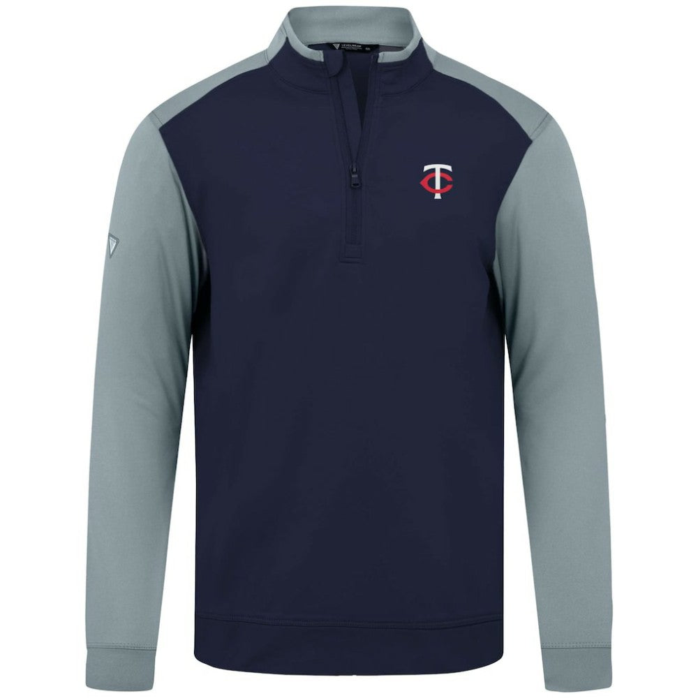 Minnesota Twins Levelwear Insignia 2.0 Quarter-Zip Pullover Top - MLB