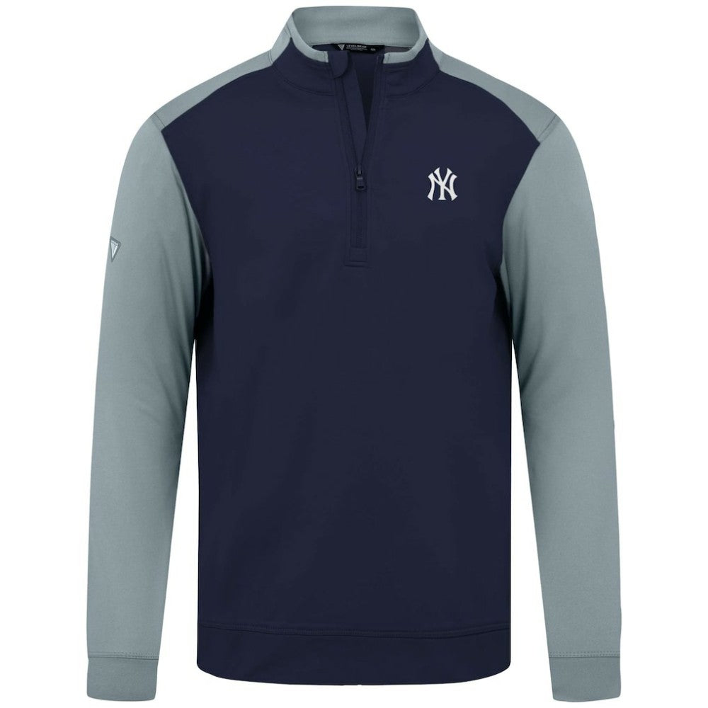 New York Yankees Levelwear Insignia 2.0 Quarter-Zip Pullover Top - MLB