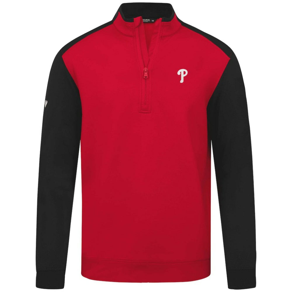 Philadelphia Phillies Levelwear Insignia 2.0 Quarter-Zip Pullover Top - MLB