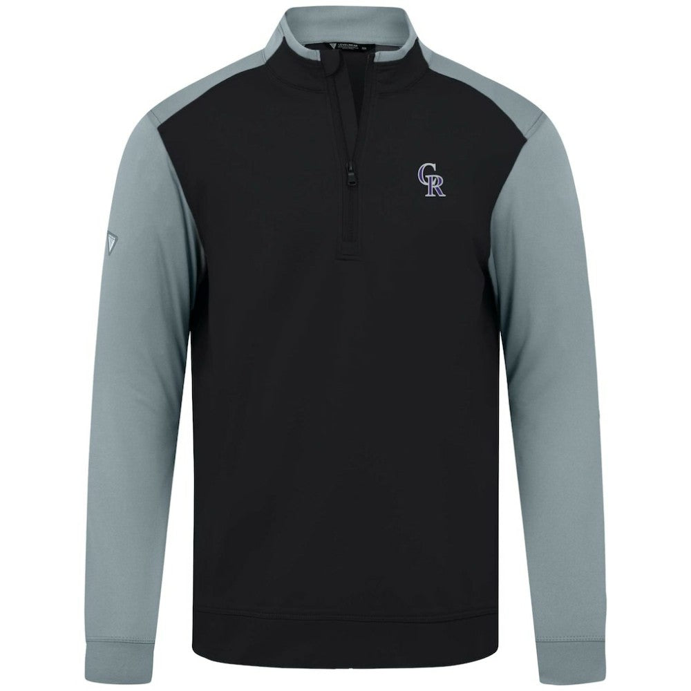 Colorado Rockies Levelwear Insignia 2.0 Quarter-Zip Pullover Top - MLB
