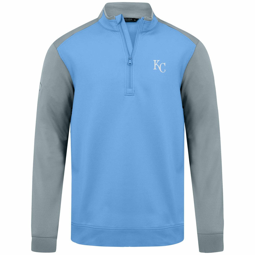 Kansas City Royals Levelwear Insignia 2.0 Quarter-Zip Pullover Top - MLB