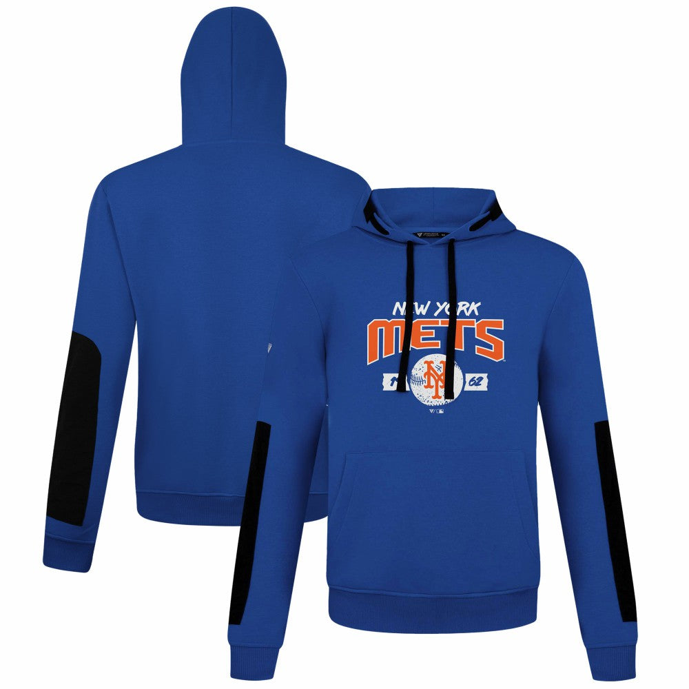 New York Mets Levelwear Bombay Pullover Hoodie - MLB