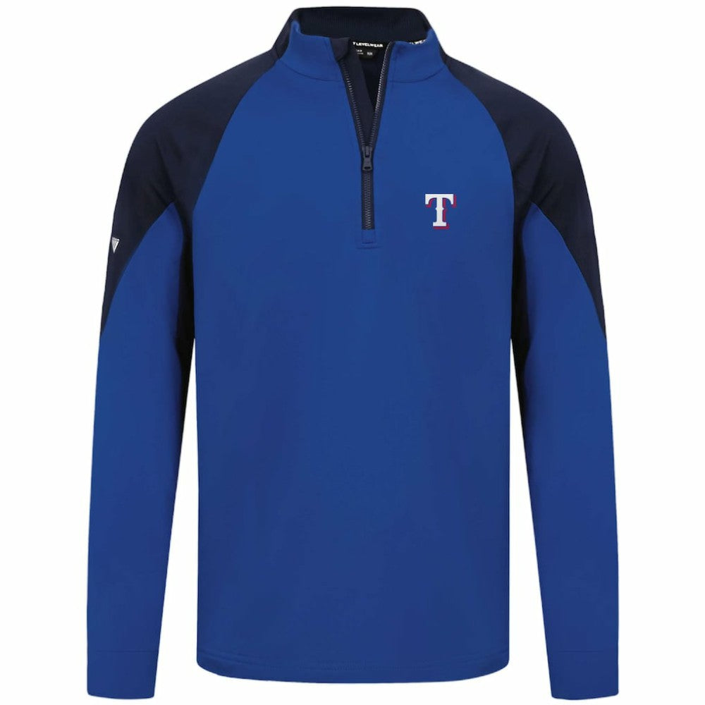 Texas Rangers Levelwear Cadet Insignia 2.0 Raglan Quarter-Zip Jacket - MLB