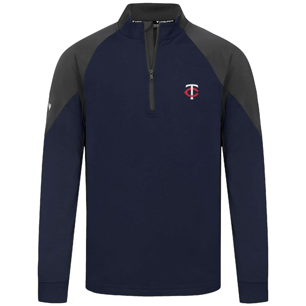 Minnesota Twins Levelwear Cadet Insignia 2.0 Raglan Quarter-Zip Jacket - MLB