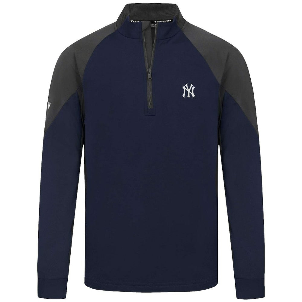 New York Yankees Levelwear Cadet Insignia 2.0 Raglan Quarter-Zip Jacket - MLB