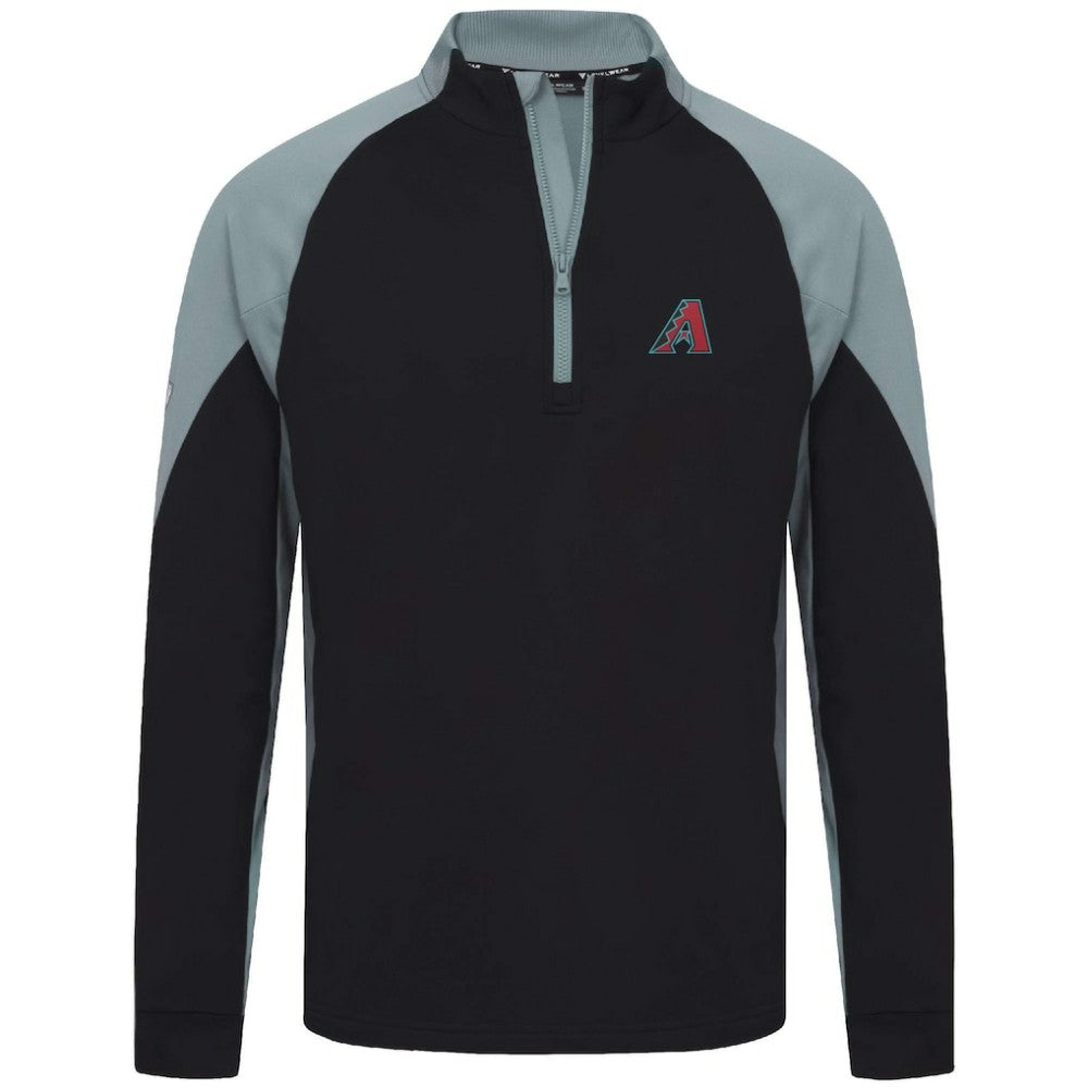 Arizona Diamondbacks Levelwear Cadet Insignia 2.0 Raglan Quarter-Zip Jacket - MLB