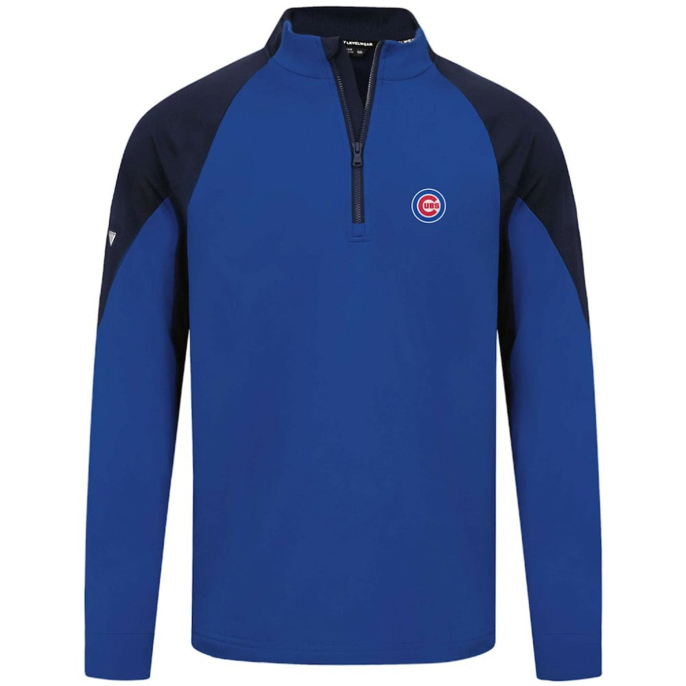 Chicago Cubs Levelwear Cadet Insignia 2.0 Raglan Quarter-Zip Jacket - MLB