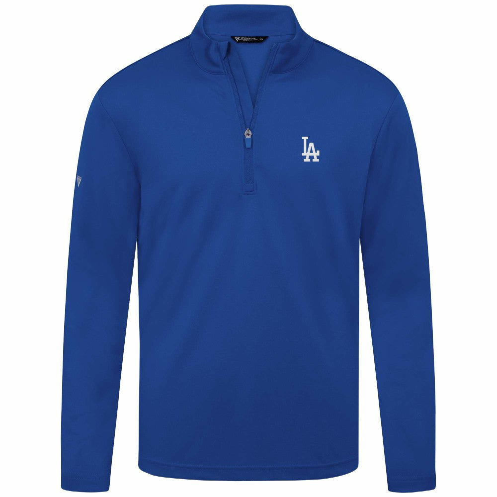 Los Angeles Dodgers Levelwear Heron Insignia 2.0 Quarter-Zip Jacket - MLB