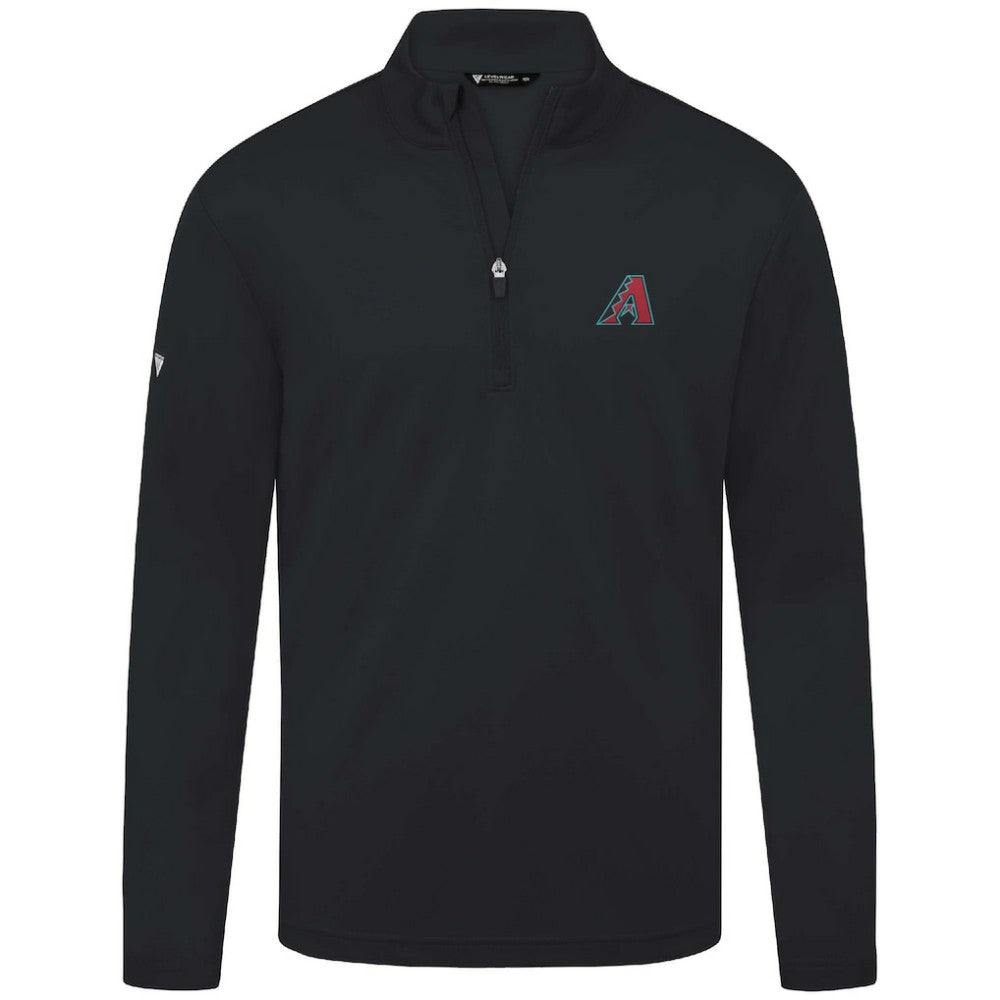 Arizona Diamondbacks Levelwear Heron Insignia 2.0 Quarter-Zip Jacket - MLB