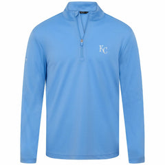 Kansas City Royals Levelwear Heron Insignia 2.0 Quarter-Zip Jacket - MLB