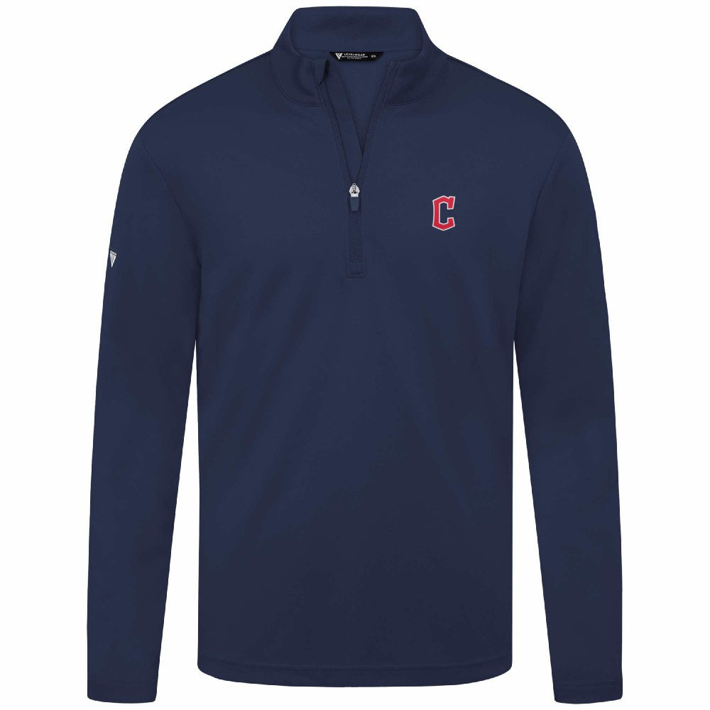Cleveland Guardians Levelwear Heron Insignia 2.0 Quarter-Zip Jacket - MLB