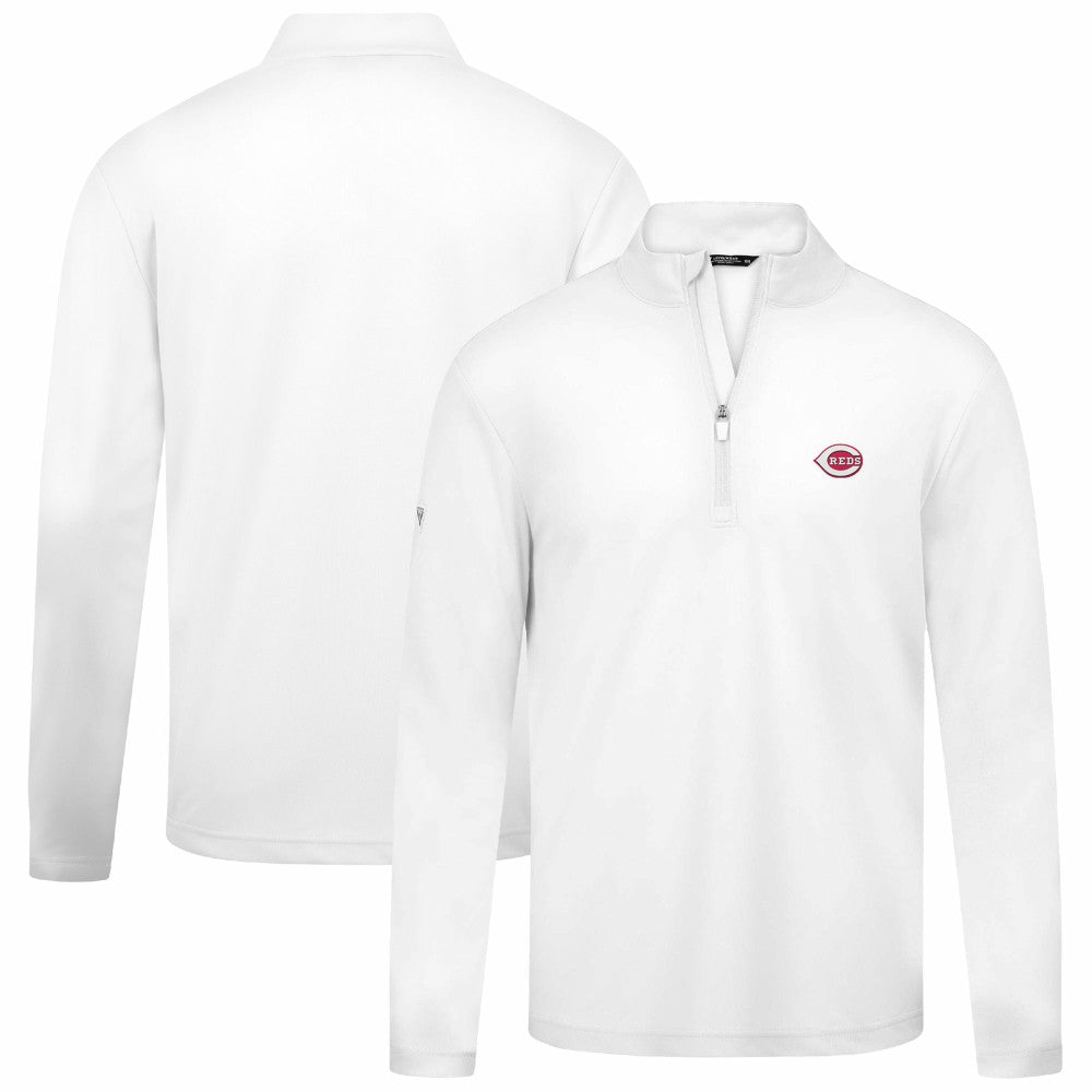 Cincinnati Reds Levelwear Heron Insignia 2.0 Quarter-Zip Jacket - MLB