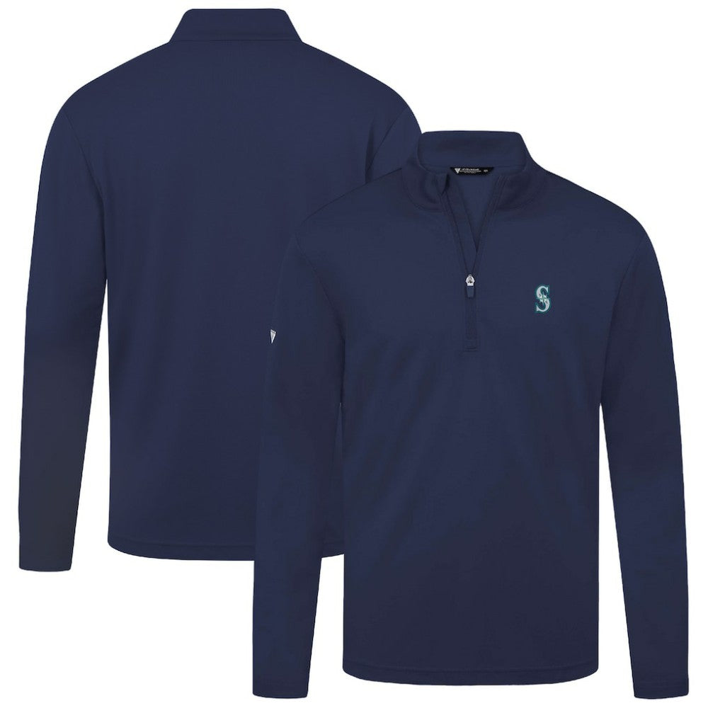 Seattle Mariners Levelwear Heron Insignia 2.0 Quarter-Zip Jacket - MLB