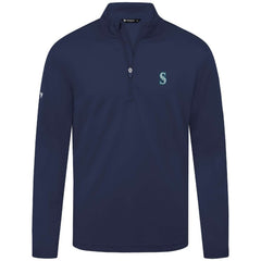 Seattle Mariners Levelwear Heron Insignia 2.0 Quarter-Zip Jacket - MLB