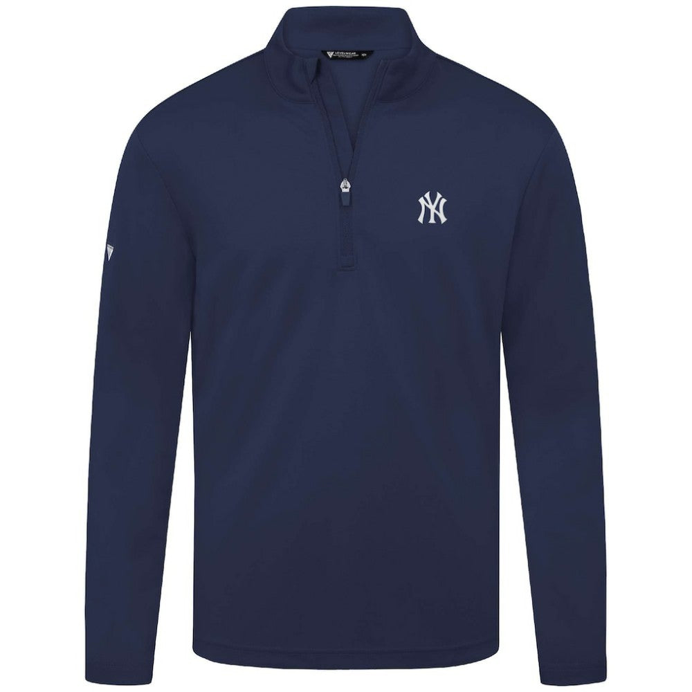 New York Yankees Levelwear Heron Insignia 2.0 Quarter-Zip Jacket - MLB