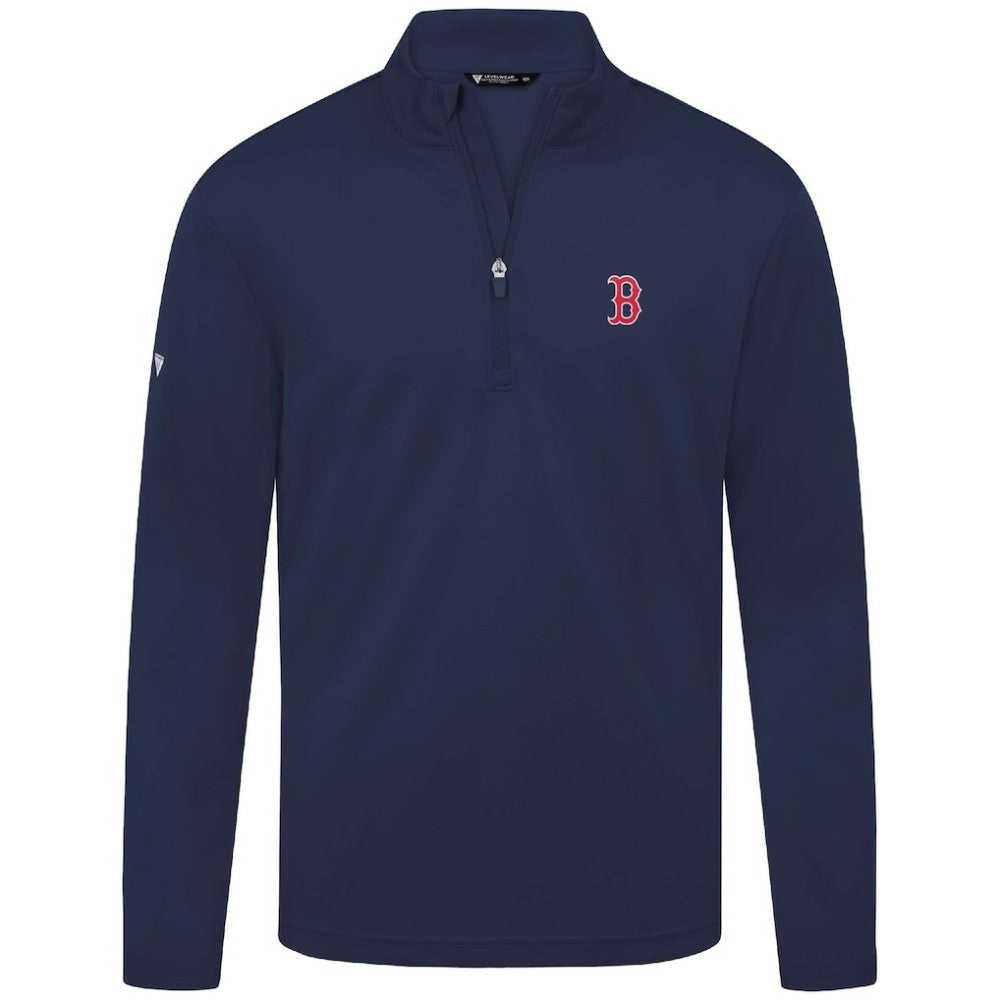 Boston Red Sox Levelwear Heron Insignia 2.0 Quarter-Zip Jacket - MLB