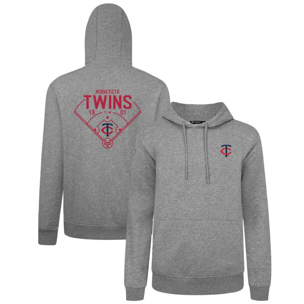 Minnesota Twins Levelwear Podium Primary Pullover Hoodie - MLB
