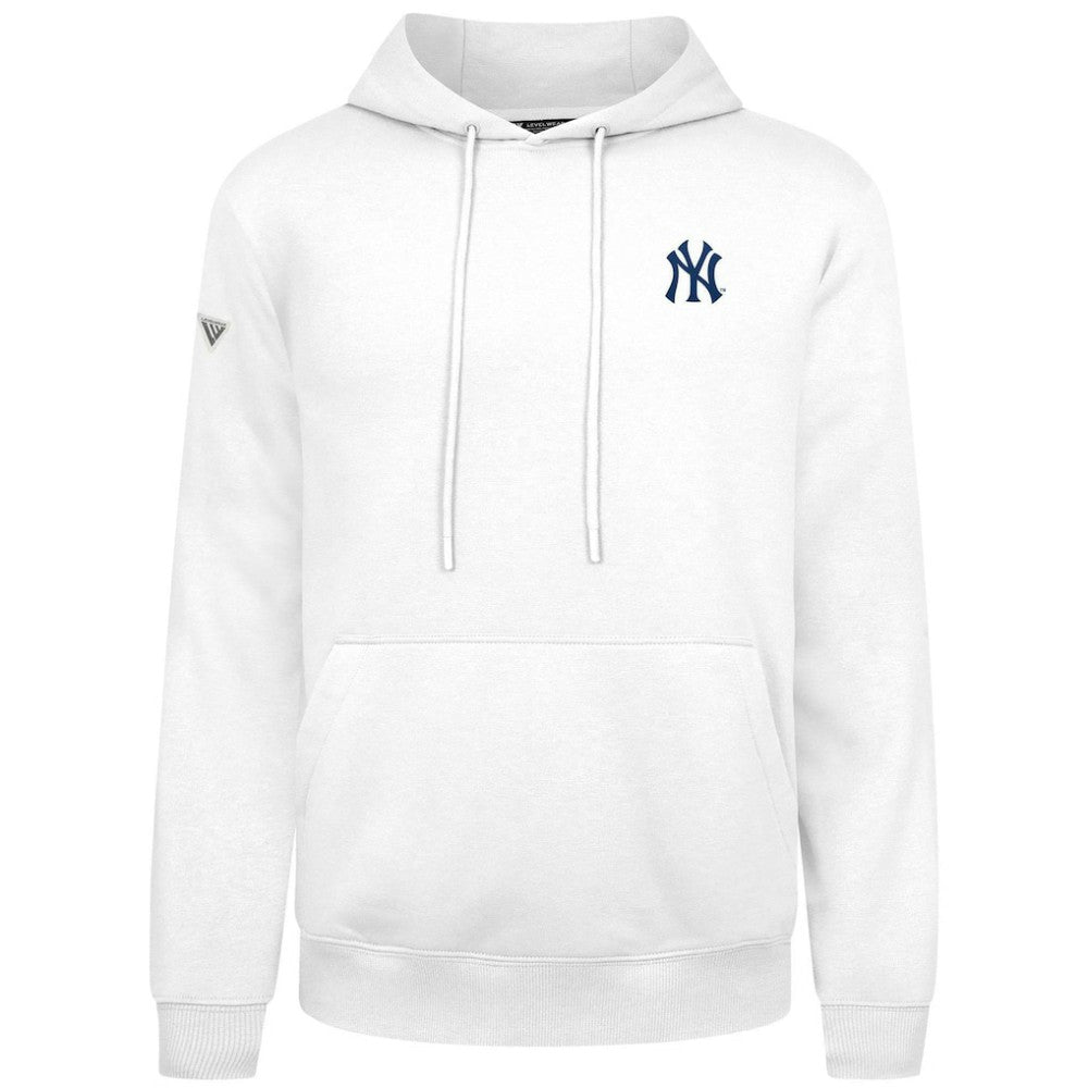 New York Yankees Levelwear Podium Primary Pullover Hoodie - MLB