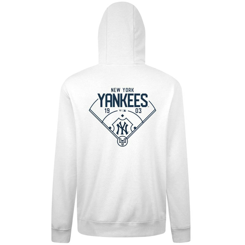 New York Yankees Levelwear Podium Primary Pullover Hoodie - MLB