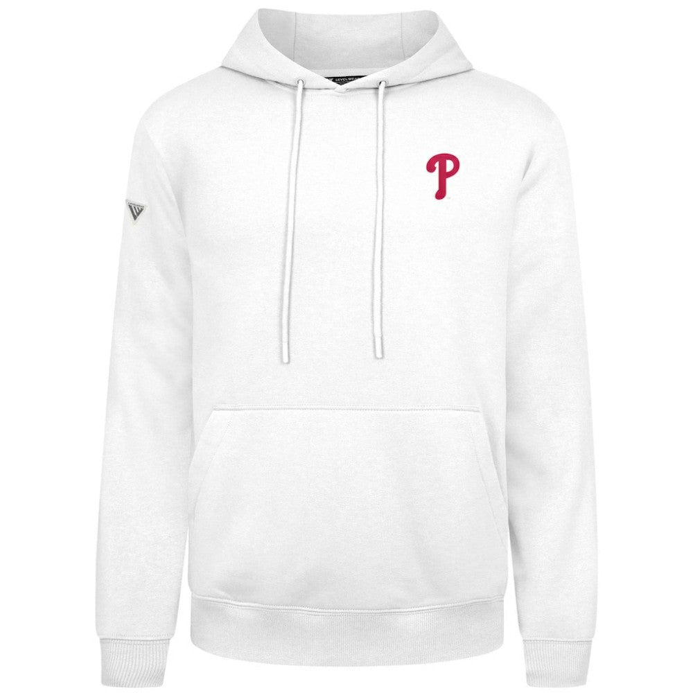 Philadelphia Phillies Levelwear Podium Primary Pullover Hoodie - MLB