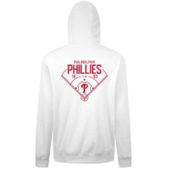 Philadelphia Phillies Levelwear Podium Primary Pullover Hoodie - MLB