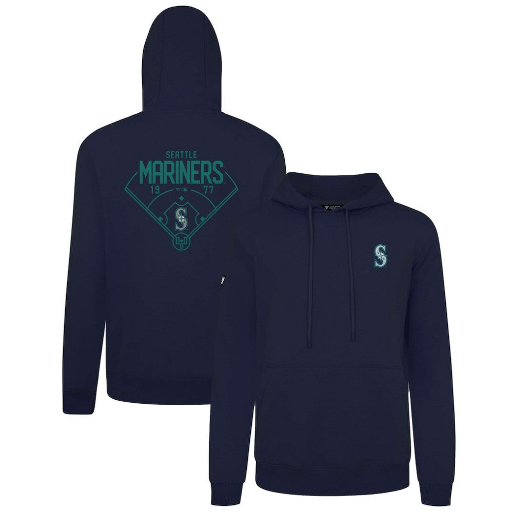 Seattle Mariners Levelwear Podium Primary Pullover Hoodie - MLB