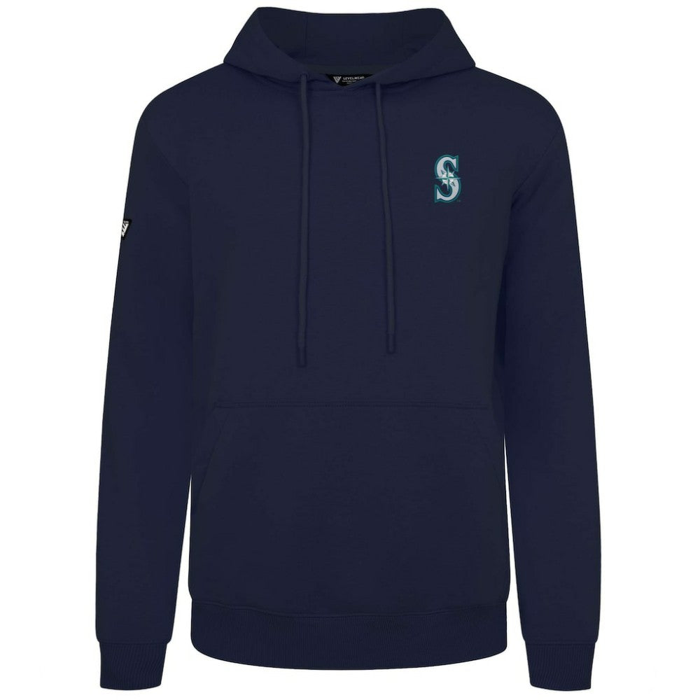 Seattle Mariners Levelwear Podium Primary Pullover Hoodie - MLB