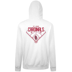 St. Louis Cardinals Levelwear Podium Primary Pullover Hoodie - MLB