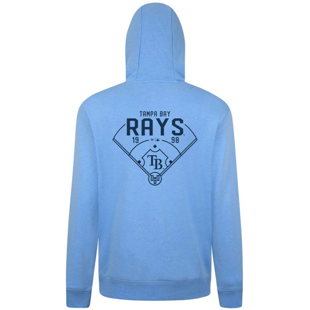 Tampa Bay Rays Levelwear Podium Primary Pullover Hoodie - MLB